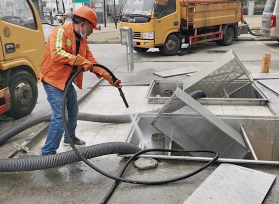 贾汪隔油池清理